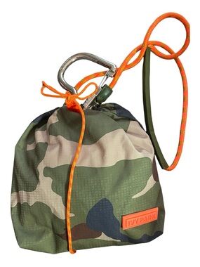 Ivy Park + Adidas Mini Drawstring Pouch Green Wild Pine